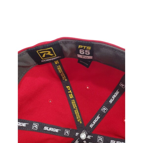 University Of Arizona Wilcats Hat Baseball Cap Richardson Fitted 7 1/2 Logo - Picture 10 of 11